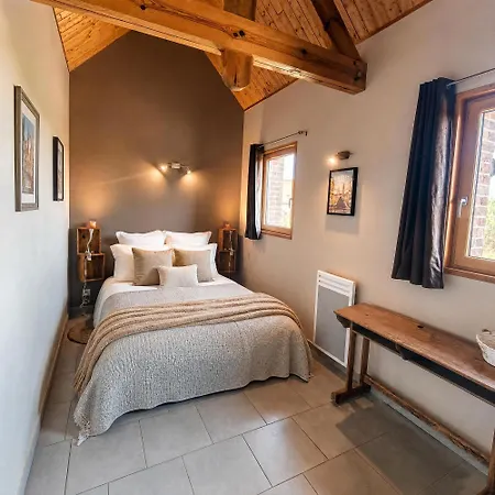 Feriehus La Parenthese Champetre, Rdc Avec Grand Jardin, Table De Pique Nique Exterieure, Hamac, Confort Et Proche Toutes Comodites Neuf-Berquin